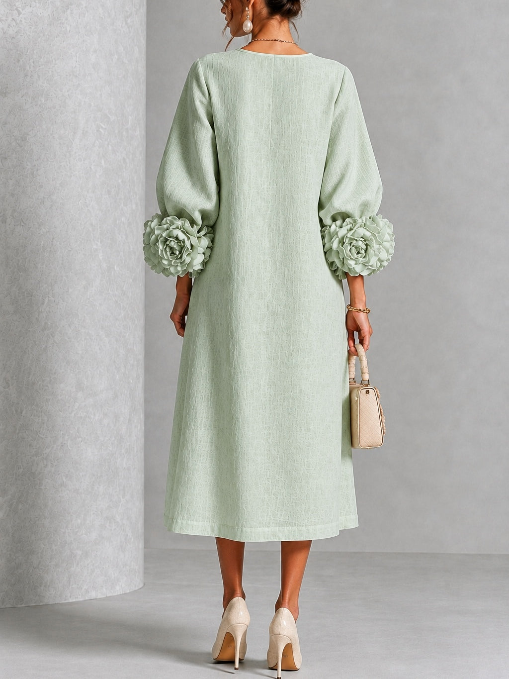 The Juniper Petal Midi Dress